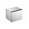 Modern Wall Mounted Stainless Steel Toilet Paper Dispenser Waterproof Tissue Holder Paper Dispenser with Cover for Bathroom