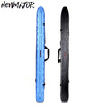 NEWMAJOR Large Capacity PVC Fishing Rod Bag Long Section Hard Shell Wear-Resistant