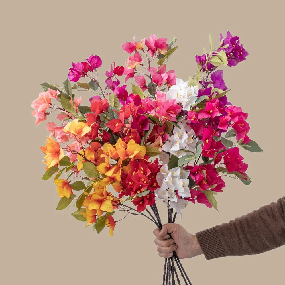 SZ04 INS Factory Wholesale Fake  Bougainvillea Flower Silk Home Decoration Cross-Border Simulation Flower