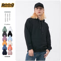Heavy Weight 100% Cotton Blank Hoodies Men Custom Printed Logo Men 450 Gsm Thick Unisex French Terry Loose Hoodies