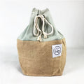 Mini Hemp Backpack Small Back Pack Hippie Bag Pack Hemp Grow Plant Flower Bag Hemp Produce Carbon Drawstring Bag