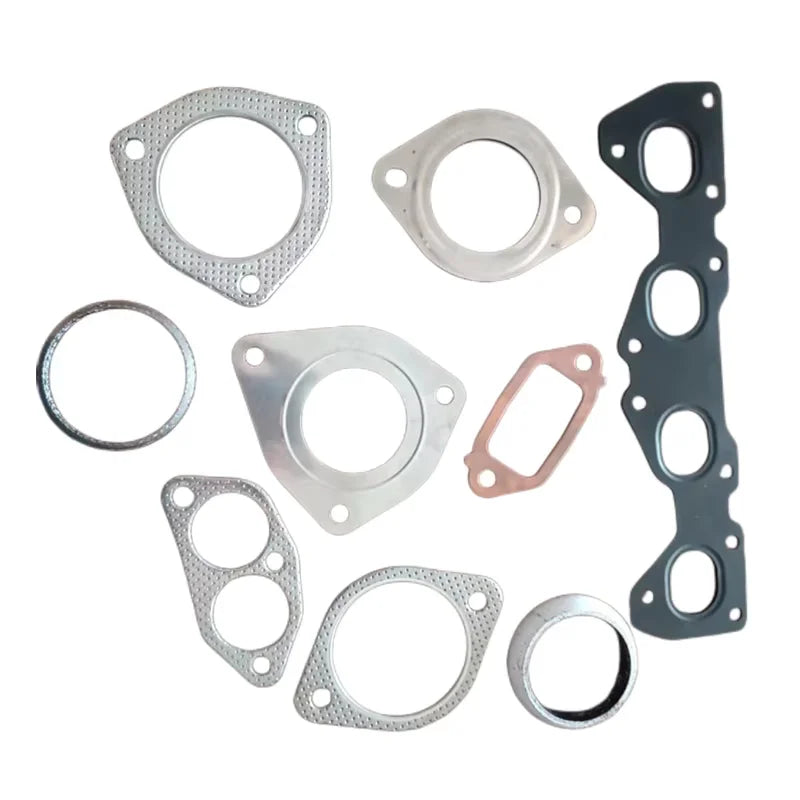 OEM JINWO Turbo Downpipe Exhaust Flange Gasket High Temperature Resistance Customized Size Factory