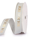 Wholesale Custom Satin Ribbons Tapes Wedding Satin Roll Gift Wrapping Satin Wire Polyester Silk Sublimation Printed Brand Name