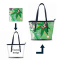 Wholesale Price Large Capacity Sling Tote Handbag for Women Green Luxury PU Material with Pockets  Tote Bags