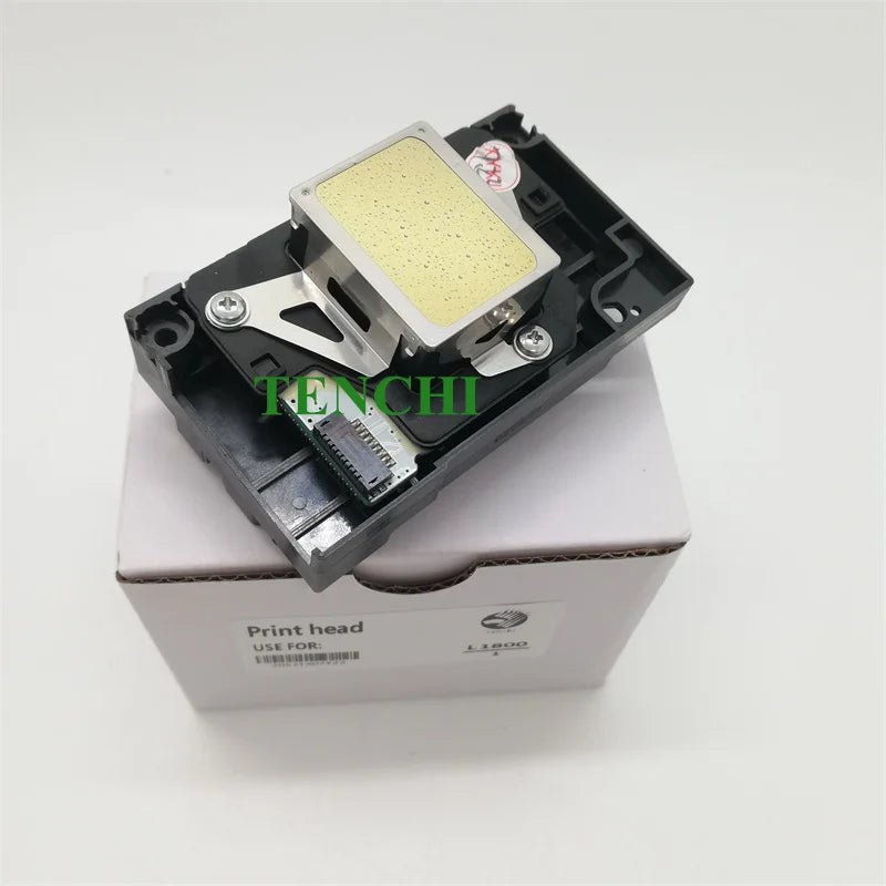 Tenchi 1pc L1800 Printhead 99% Original New for Epson 1390 1400 L1800 Inkjet Printer