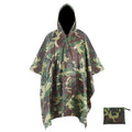 New 3 In1 Raincoat Ceiling Floor Mat Double-layer PU Waterproof Coating Portable Durable Poncho Raincoat