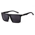 Retro Simple Big Eyeglasses Shades Sunglasses Classical square Rectangle Black Outdoor Cycling Sports Sunglasses for Men Women