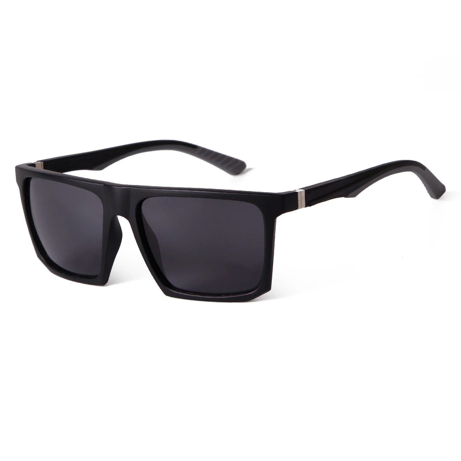 Retro Simple Big Eyeglasses Shades Sunglasses Classical square Rectangle Black Outdoor Cycling Sports Sunglasses for Men Women