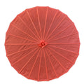 Chinese Style White Silk Parasol Pretty Paper Umbrella with Bamboo Ribs Wedding Favor or Guest Gift