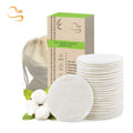 Factory Seller 3.15"  Zero Waste Reusable Makeup Remover Pads Eco-friendly Soft Bamboo Facial Cleansing