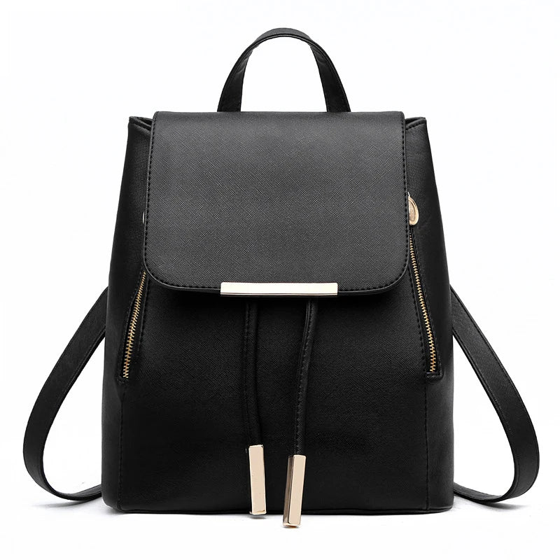 Fashion Back Pack Bags Zipper Rucksack Bag Backpack Waterproof