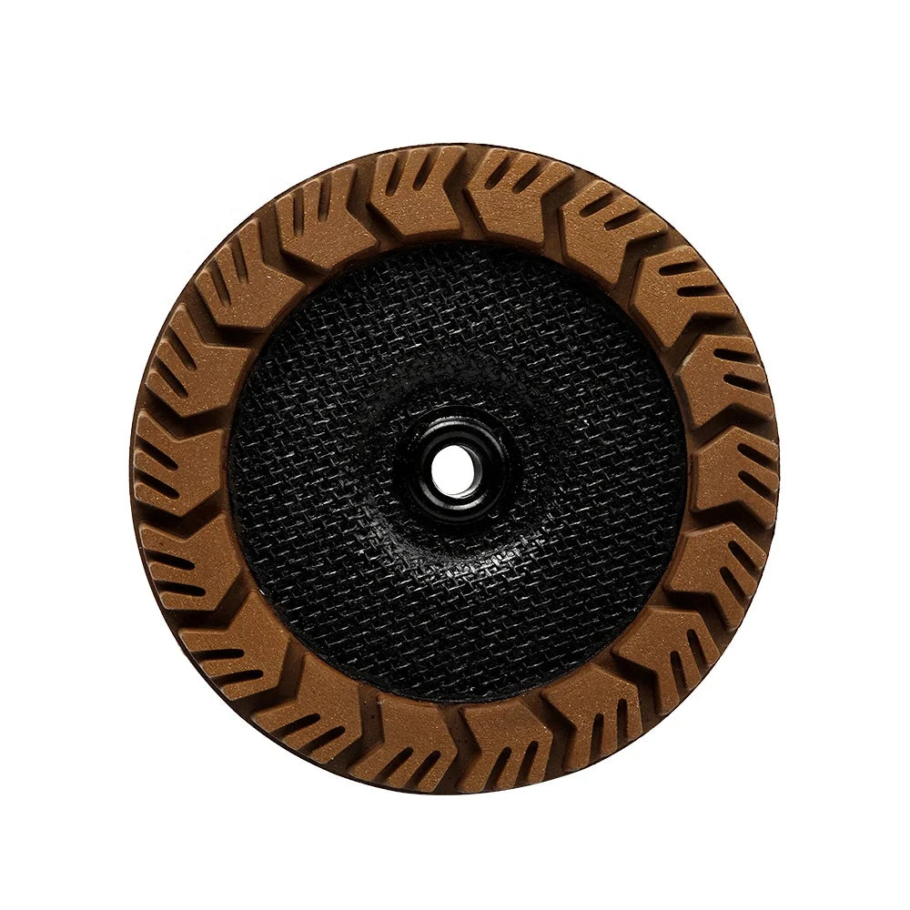 TRUE SHINE 7" Diamond Ceramic Grinding Wheel for Concrete Edge Polishing