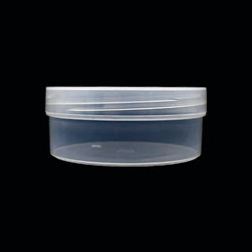 Empty Food Grade pp Plastic Jar 250 ml Cosmetic Cream Cans 250g clear 8oz Plastic Jar