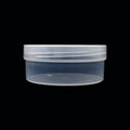 Empty Food Grade pp Plastic Jar 250 ml Cosmetic Cream Cans 250g clear 8oz Plastic Jar MegaBDM