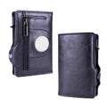 Multi Functional 3in 1 Cardboard Rfid Men's Wallet Men PU Leather Aluminum
