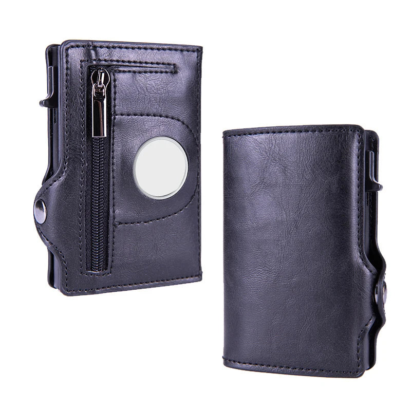 Multi Functional 3in 1 Cardboard Rfid Men's Wallet Men PU Leather Aluminum