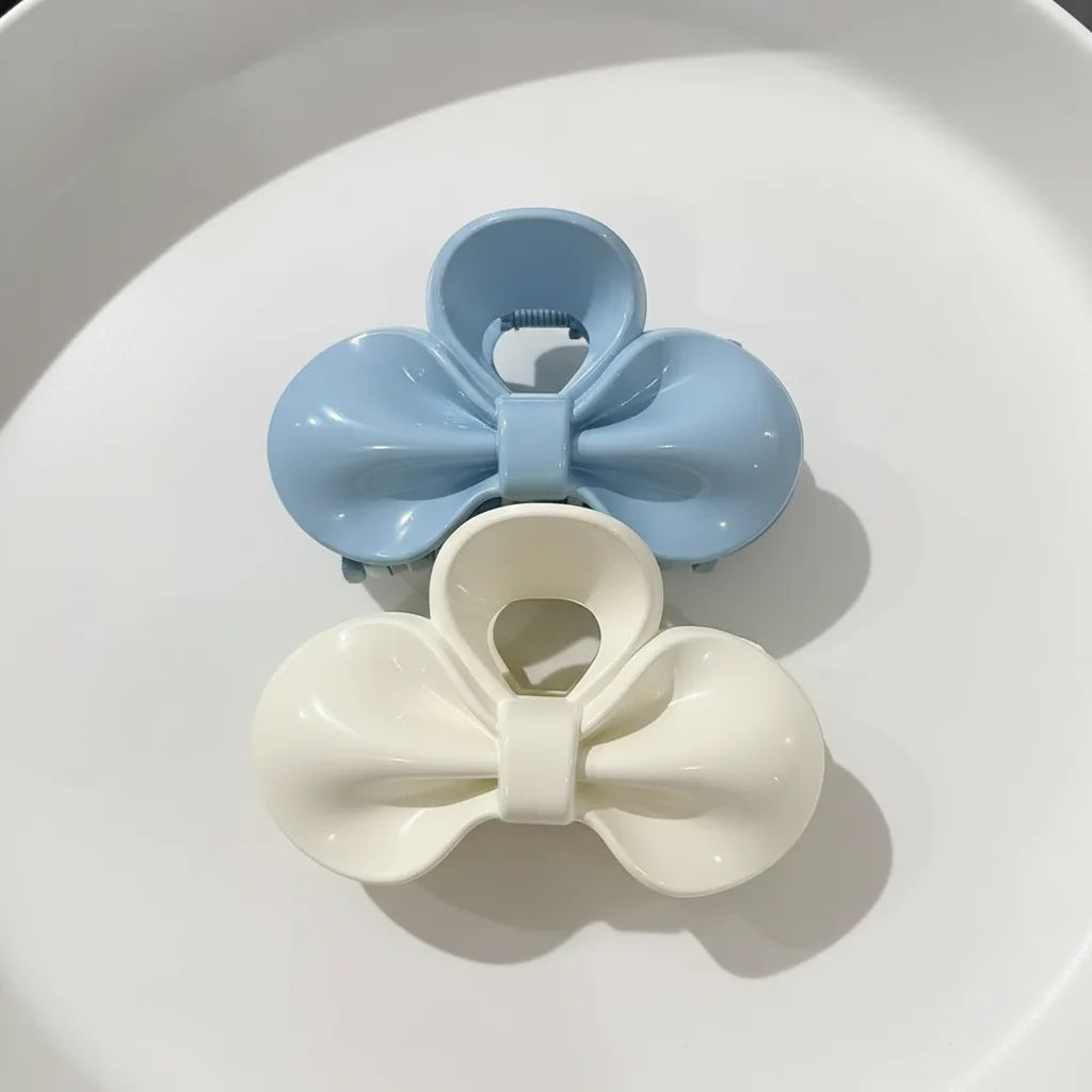 New Design Strong Hold Butterfly Barrette Acrylic Decorative Bow Hair Claw Clips for Women Daily Use