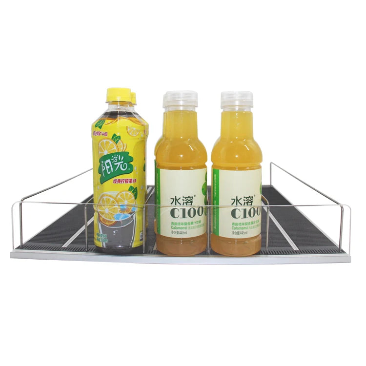 Heavy Duty Single-Sided Store Liquor Shelf Wire Drink Freezer Shelf Dividers Supermarket Rack Made Metallic Freezer Shelf