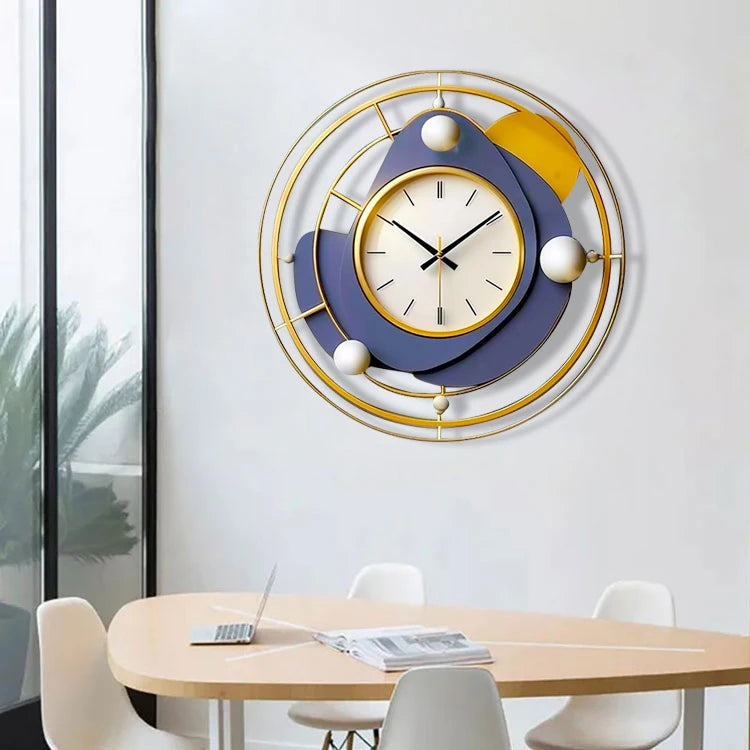 60cm New Light LuxuryFashion Simple Wall Clock Creative ArtHome Bedroom Living Room Mute Clock Decoration