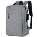 2026 New Waterproof Oxford School Backpack Durable 15.6 Inch Teenager Laptop Bag USB Wholesale Business Travel