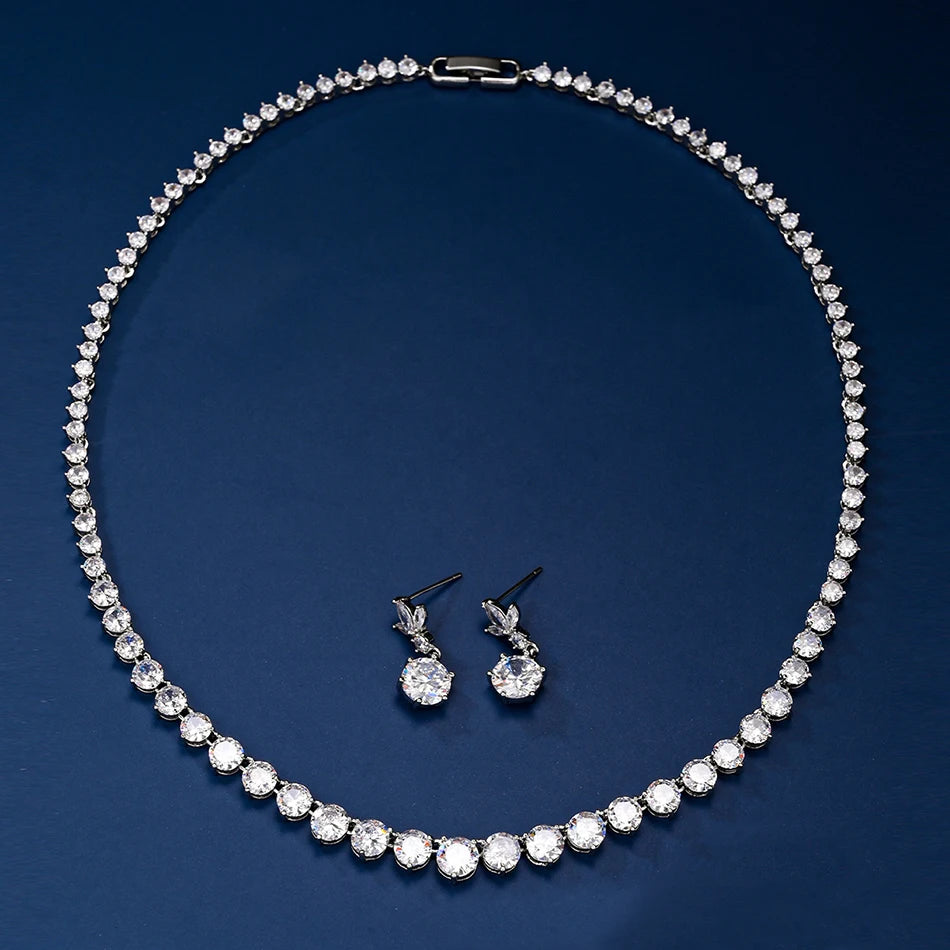 BOXUAN Hot Sales Fashion Women Bridal Jewelry Set Trendy Wedding Dress Accessories Sets  for Bridal
