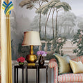 YKWS 4 Custom Wall Paper Green Leaves Forest Wallpaper Flower Wallpaper Mural 3D