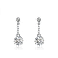 RINNTIN SE266 S925 Hoop Earrings Fashion Earrings Women Jewelry Earrings