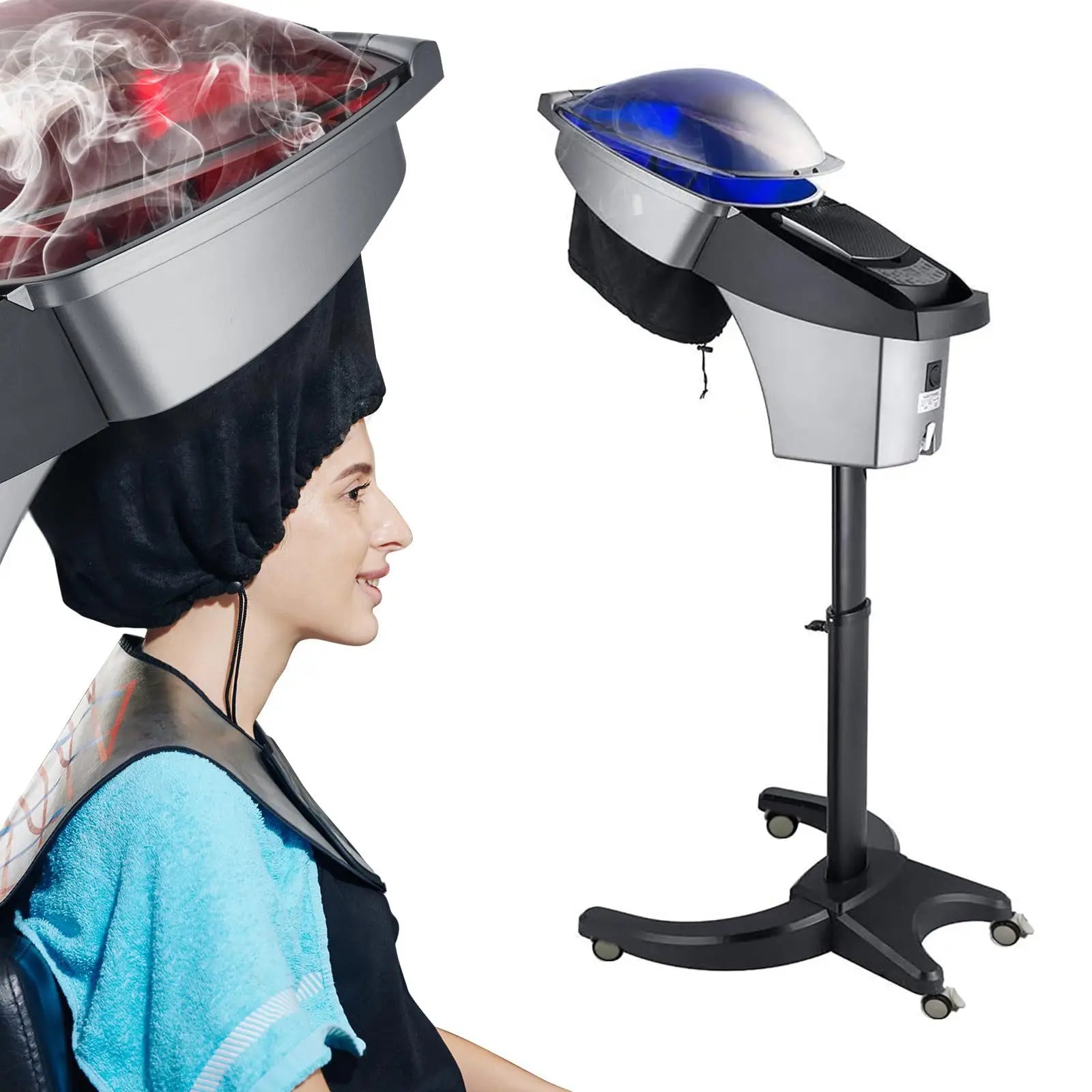 Portable Micro Mist Hair SPA Steamer  O3 Ozone Hair Spa Machine Beauty Salon Barber Shop Nano Hair Steamer Equipment