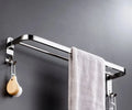 Jelos Hotel Home Toilet Towel Rack Wall Mounted Stainless Steel Non-folding Single Tier Durable Eco-Friendly Multifunction CE