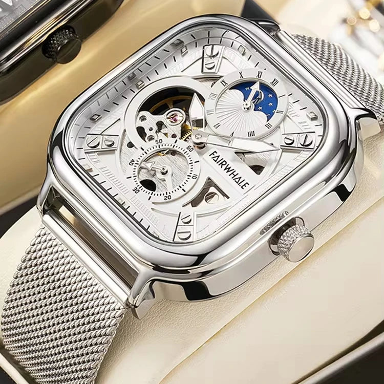 Fairwhale Waterproof Luxury Wristwatch Mechanical Automatic Wrist Men Watch