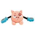 Factory Wholesale Pet Supplies Plush Dog Toys Teething Squeaky Dog Chew Toys Cotton Rope Tug of War Dog Training Toys