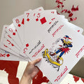 Hot Sale BIG Size Custom Paper Playing Poker Card OEM Custom Logo Printing Poker