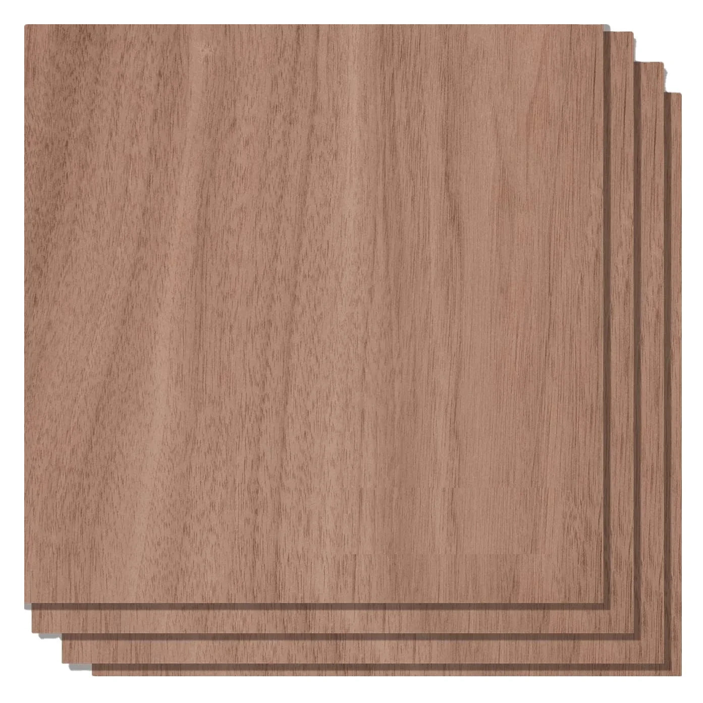 Walnut Plywood 4pcs 1/8" 12" X 12" Walnut Unfinished Wood for Laser Cutting & Engraving CNC Cutting Painting