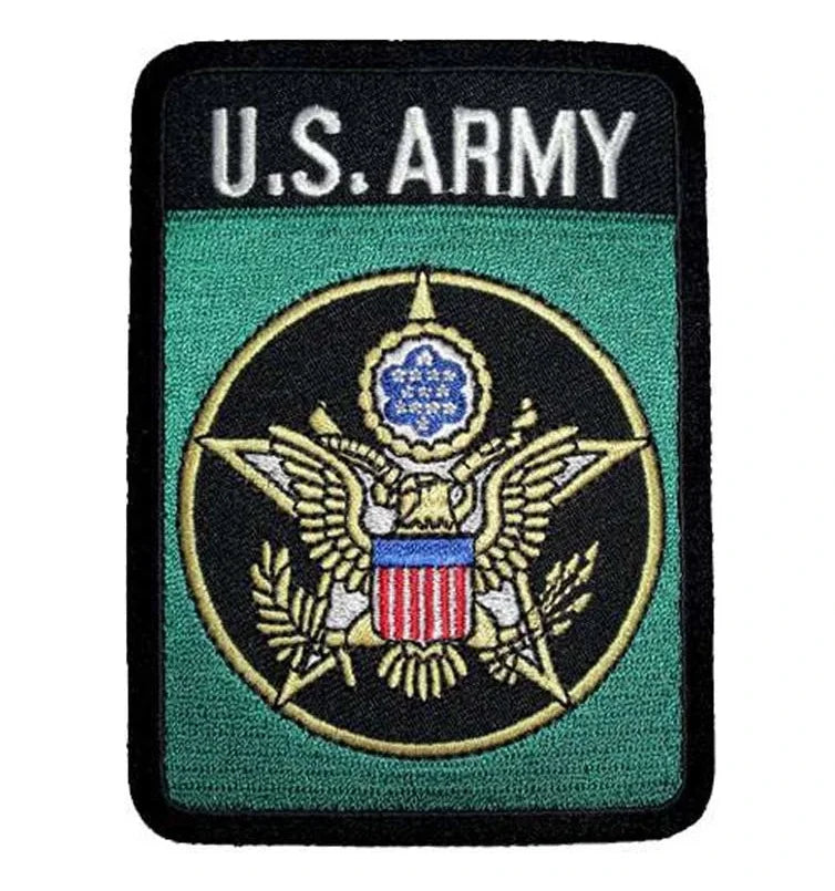Country-Style Eco-Friendly Iron-On Embroidered Shoulder Patches Features Felt Fabric for Hat Accessory