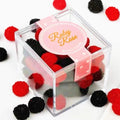 Clear Acrylic Jewelry Storage Box with Lid | Square Display Cube for Candy Wedding Decor Party & Easter | Decorative Organizer