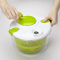 New Arrivals Salad Spinner Vegetable Washer Dryer Drainer Strainer with Bowl Colander Multi-Use Lettuce Spinner