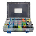 146pcs Softbait T-tail Worm Pesca in Mare Soft Pop Pesca Make Lifelike Mega Bass Fishing Lures Set Kit Box Iscas Fishing Box Set