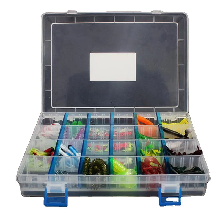 146pcs Softbait T-tail Worm Pesca in Mare Soft Pop Pesca Make Lifelike Mega Bass Fishing Lures Set Kit Box Iscas Fishing Box Set