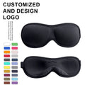 Incredibly Comfy Weighted Sleep Nap Mask Memory Foam Eyemask 3d Contour Cup Sleeping Mask for Sider Sleepers