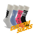 FREE DESIGN & MOCKUP Made Your Own Bicycle Sport Sox Custom Cycling Sock Custom logo Cycle Socks