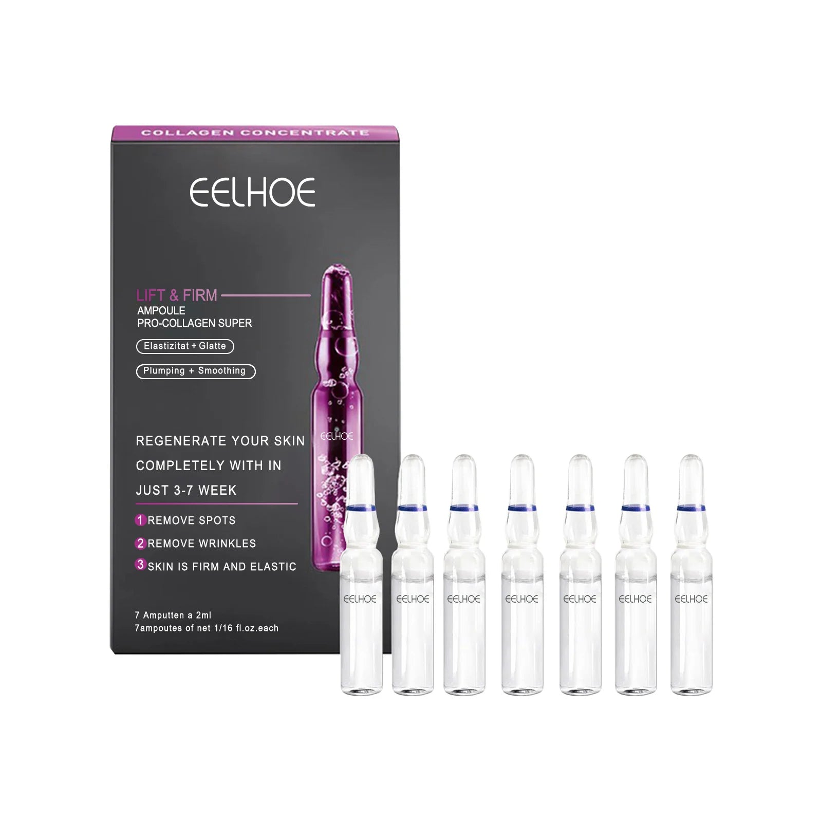 Eelhoe Ceramide Serum Nicotinamide Ampoule Anti-Aging Shrink Pores Whitening Moisturizing Skin Care K1
