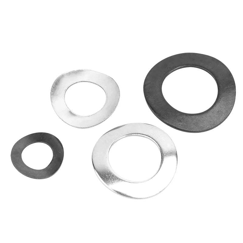DIN137B Black Steel Wave Spring Washers M3-M36 304 A2-70 Stainless Steel Curved Elastic Gasket Saddle Spring Washer M10