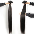 YesWigs 10a Quality Raw Cambodian Young Girl Single Donor Cuticle Aligned Mink Human Hair Straight Bundle Extension Double Weft MegaBDM