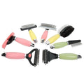 Pet Silicone Handle Knotting Comb Shedding Grooming Dog and Cat Comb Needle Comb Grooming for Dogs Cats Pet Products