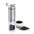 Customized LOGO Factory Wholesale Triangle Stainless Steel Portable Ceramic Core Thickness Adjustable Coffee Grinder Mill
