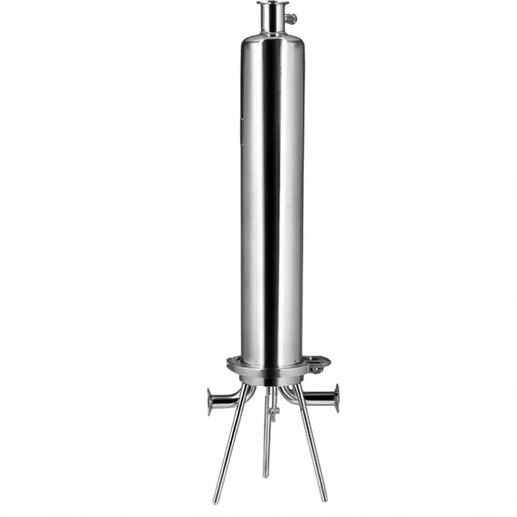 Cs41010 JIELV FILTER Industrial Stainless Steel Filtration Equipment 10 Bar Pressure 120 Degree Temperature Water Treatment 2500