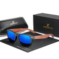 KINGSEVEN New Black Walnut Sunglasses UV400 Safety Glasses Wood Polarized Men and Women Sunglasses B5789