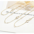 Thick 1mm Diamond Cut Cable Link Real Solid 9K Gold Chain Designs for Ladies 16 18 20inch