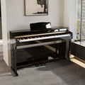 KIMFBAY Electric Piano Keyboard Digital Piano 88 Weighted Key Piano Electronic Music Keyboard Instruments MegaBDM