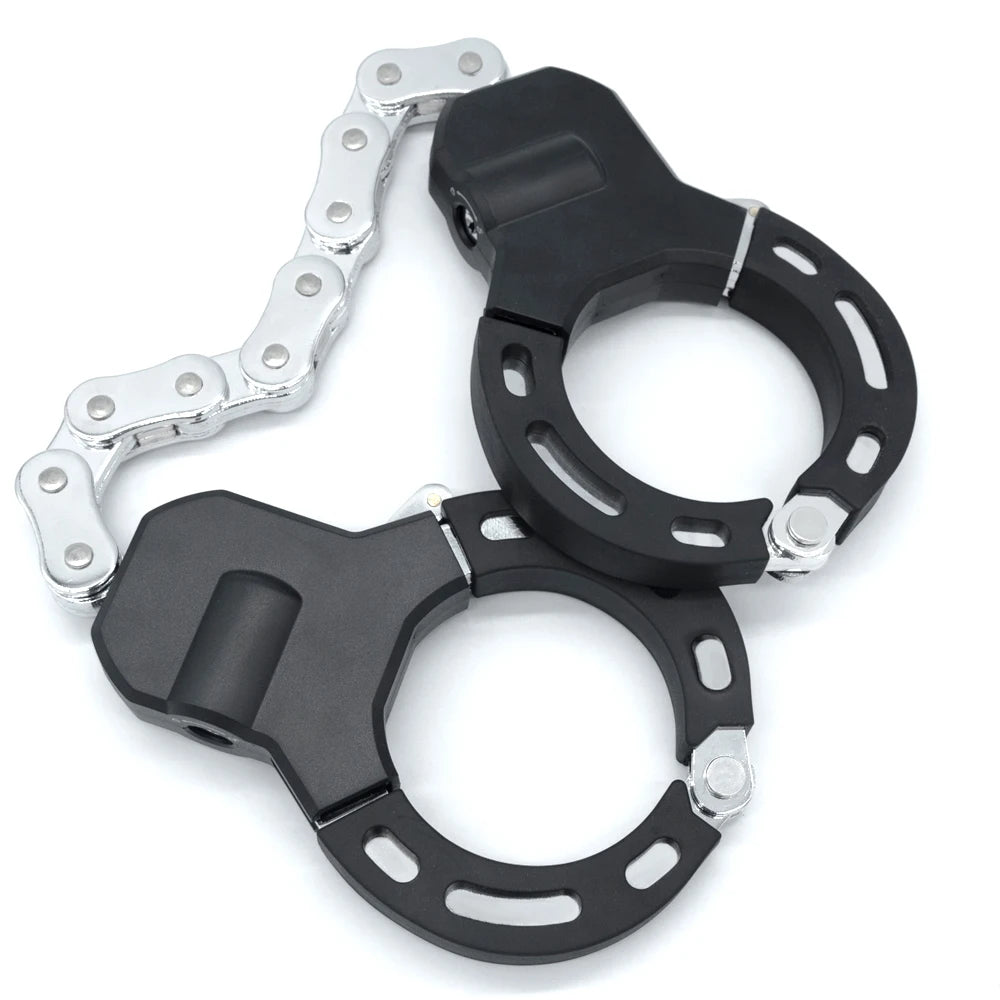 UMEDO Heavy Duty Motorcycle Bike Scooter Cuff Lock Bicycle Chain Lock Scooter Accessories Part Grip Loop Electric Pedicab Lock